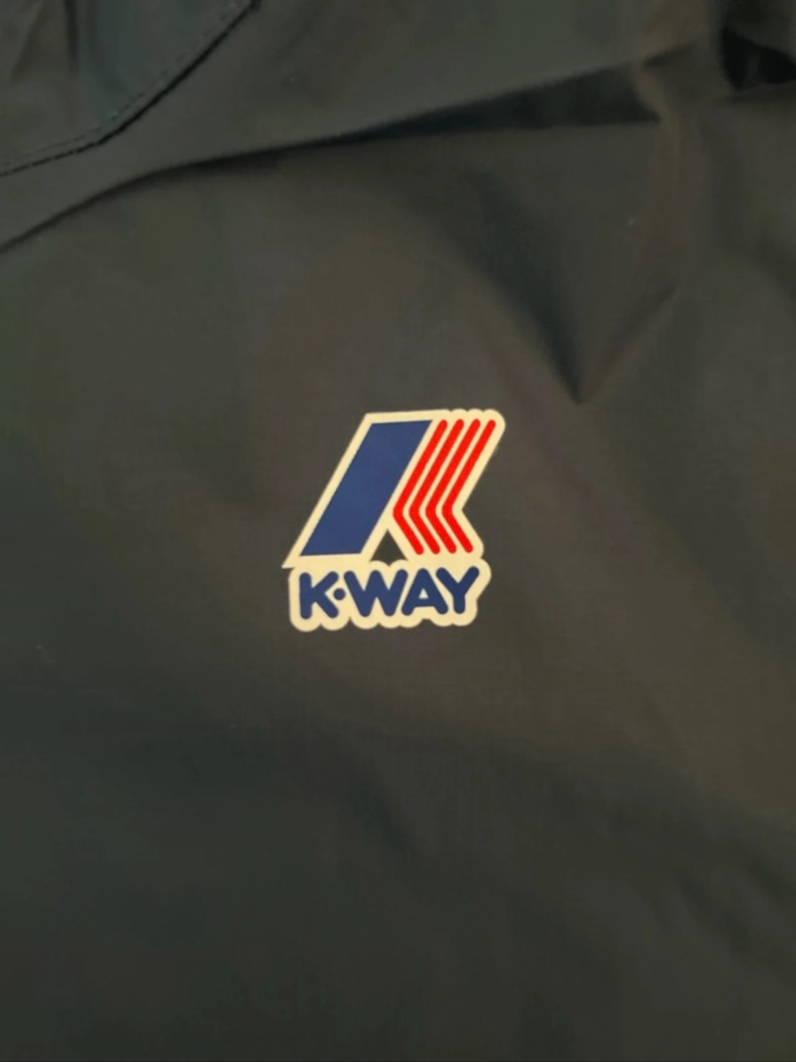 Authentiek K-Way-merk, in maat M en marineblauw – photo 2